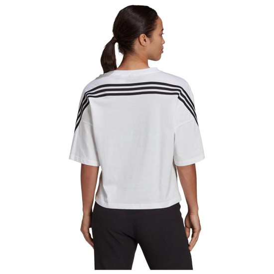 Adidas Γυναικεία κοντομάνικη μπλούζα FI 3-Stripes Adidas Γυναικεία κοντομάνικη μπλούζα FI 3-Stripes